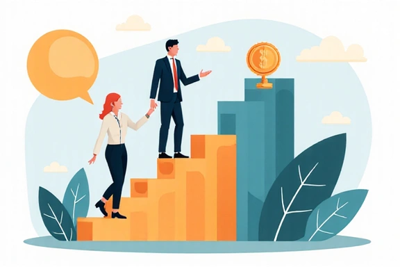 Business transformation concept