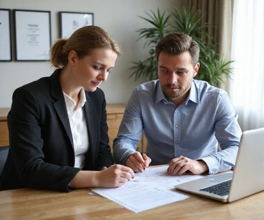Career coaching session