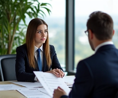 Executive coaching meeting